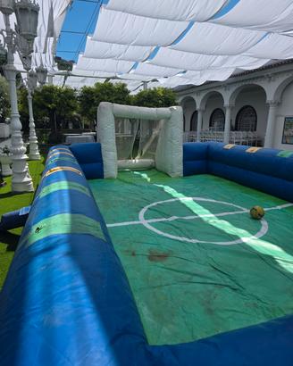 gonfiabile campo da calcio