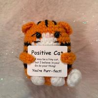 Gattino arancione uncinetto – Collezione Pocket Po