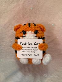 Gattino arancione uncinetto – Collezione Pocket Po