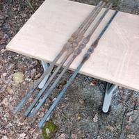 Bacchette in ferro battuto 