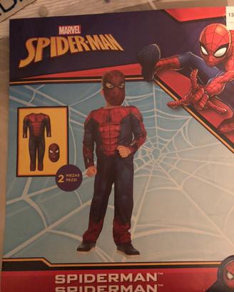 Vestito carnevale spiderman bambino