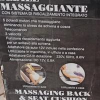 sedile massaggiante shatzu