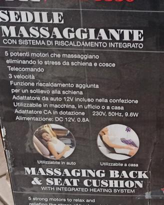 sedile massaggiante shatzu