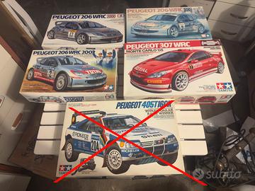 9 modellini Tamiya 1/24 ancora da montare