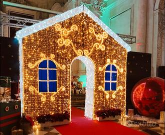 LUMINARIE   CASA DEI  SOGNI   LUMINOSA