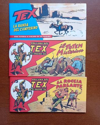 strisce Tex anastatiche