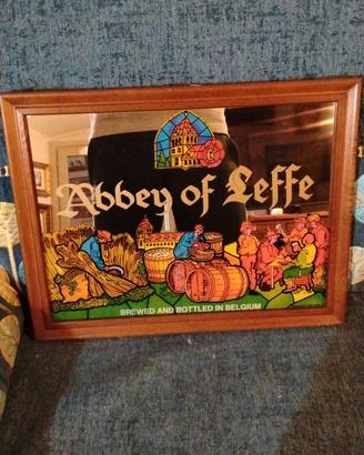 specchio birra Leffe