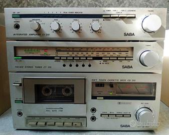 Impianto stereo Saba