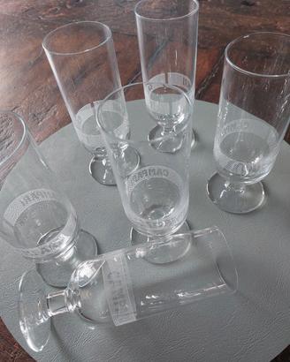 12bicchieri Campari  Vintage +4 bicchieri moderni