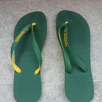 Havaianas colore verde con tricolore taglia 45-46