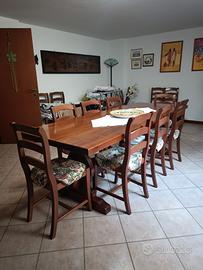 Tavolo l.250 e 10 sedie