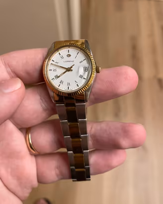 Orologio Lorenz Quartz Bicolore Acciaio e Oro !