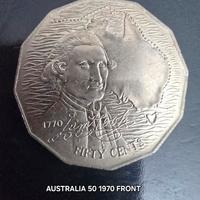 50 cent Australia 1970