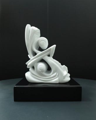 scultura in marmo bianco di Carrara di Sand.