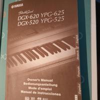 Manuale utente (inglese) Yamaha dgx 620 520 625 52