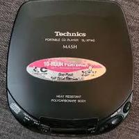 cd portable technics sl-xp140 con adattatore