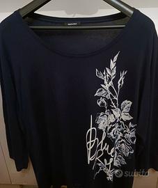 maglia blu Elena Mirò