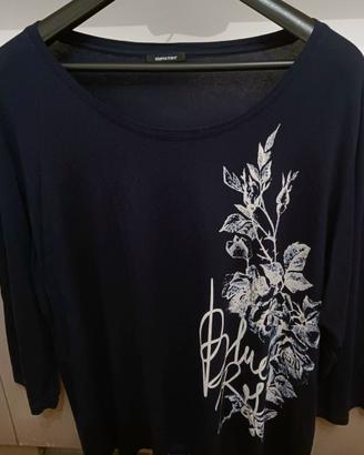 maglia blu Elena Mirò saldo