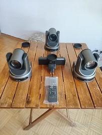 3x PTZOPTICS FULLHD Streaming IPTV PTZ Telecamere