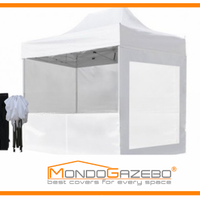 3x2  Gazebo pieghevole fiere mercati 2x3 e 2x2 mt