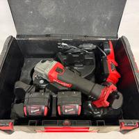 Smerigliatrice Milwaukee m18 cag115x