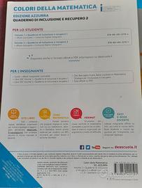 Colori della matematica 2 ed. azzurra 