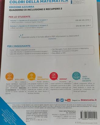 Colori della matematica 2 ed. azzurra 