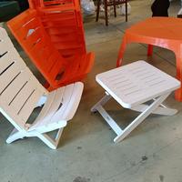 Spiaggina  e tavolini/poggiapiedi