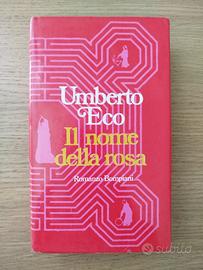 il nome della rosa Umberto Eco prima edizione 