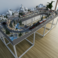 Modellismo  telaio alluminio Plastici Diorami