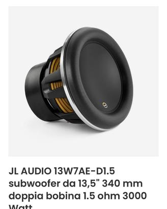 Jl audio 13w7 con cassone