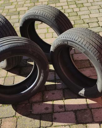 KIT 4 GOMME 4 CERCHI 4 COPRICERCHI PEUGEOT 208