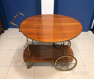 Carrellino da salotto in legno CON PROLUNGHE