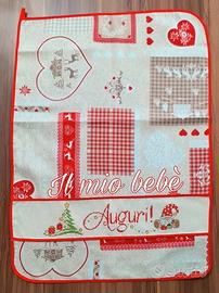  Strofinaccio Canovaccio Asciugapiatti Natalizio 