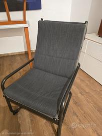 poltrona con imbottitura 