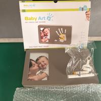 Portafoto impronte neonato