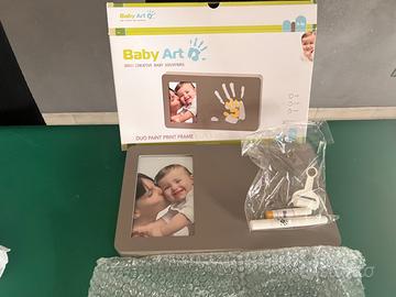 Portafoto impronte neonato
