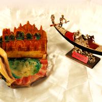 Coppia di souvenir di Venezia.