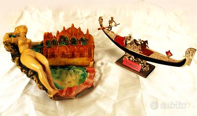 Coppia di souvenir di Venezia.