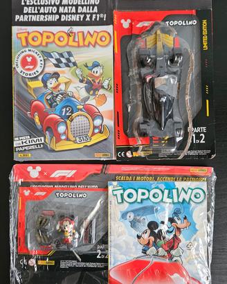 Topolino X F1 Formula 1 Modellino Completo 