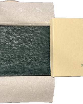 Portafoglio Rolex originale in pelle verde