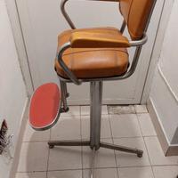 Sedia poltrona  vintage barbiere da bimbo