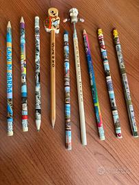 9 matite Italia da collezione