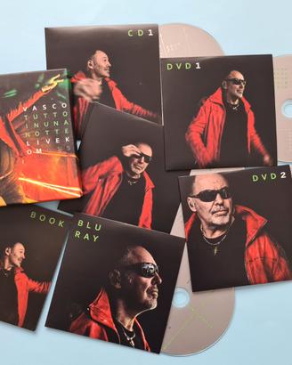 VASCO ROSSI cofanetto Tutto in Una notte