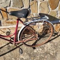 vecchia bici da donna - vintage
