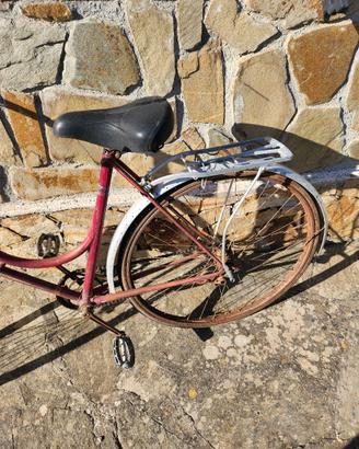 vecchia bici da donna - vintage