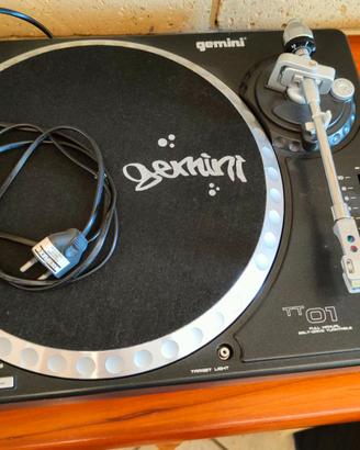 Giradischi con trazione a cinghia Gemini TT01 MKII