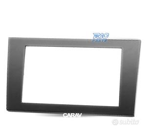 CORNICE NERA PER AUTORADIO 2-DIN PER AUDI A4 E SEA
