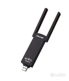 AMPLIFICATORE SEGNALE ROUTER USB 300Mbps 2.4GHZ WI