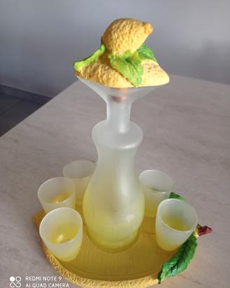 servizio per limoncello